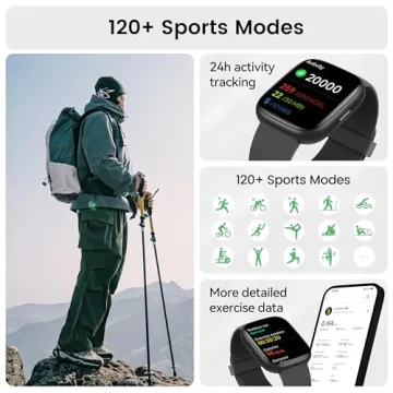 Advanced Smart Watch with Alexa and 120+ Sports Modes