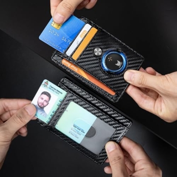 Suncat Slim Wallet with Tracker and RFID Protection