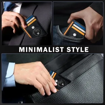 Suncat Slim Wallet with Tracker and RFID Protection