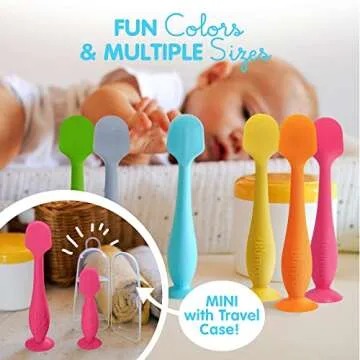 Bumco Diaper Cream Spatula - BPA-Free Diaper Bag Essentials, Soft Butt Spatula Baby, Mom-Invented Butt Paste Spatula, Bumco Diaper Cream Spatula, Flexible Diaper Cream Applicator, Bumco Baby Bum Brush
