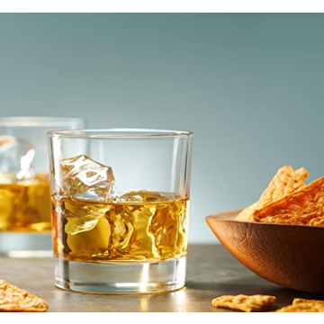 Godinger Old Fashioned Whiskey Glasses Set of 4