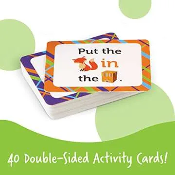 Learning Resources Fox In The Box Position Word Activity Set - 65 Pieces, Ages 4+ Preschool Learning...