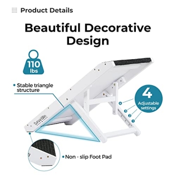 SweetBin Pet Ramp - Adjustable Height for Cats & Dogs