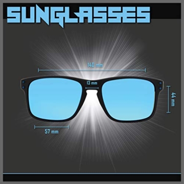 Stylish Polarized Sunglasses for Men with Case