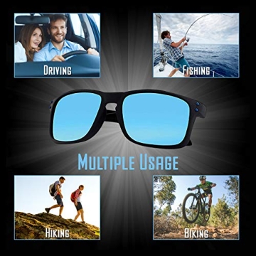 Stylish Polarized Sunglasses for Men with Case