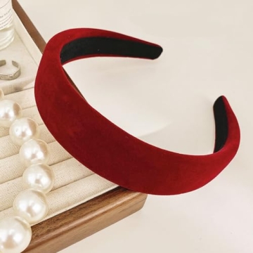 Lvyeer Red Velvet Hair Band for Stylish Women