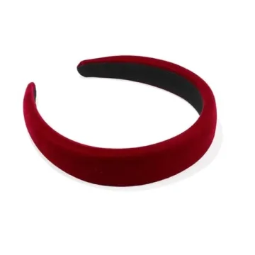Lvyeer Red Velvet Hair Band for Stylish Women