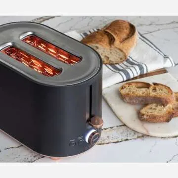 Café Express Toaster - Sleek, Fast & Versatile