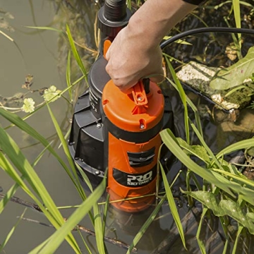 Prostormer Sump Pump, 1/2HP 2110GPH Sumbersible Water Pump, Portable Electric Pump with Build-in Float Switch for pool draining, Crop Irrigation, Yard and Flooded Cellar