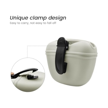 AUDWUD Silicone Dog Treat Pouch for Effortless Training