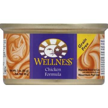 Wellness Complete Health Pate Adult Wet Cat Food, Protein-Packed 3oz
