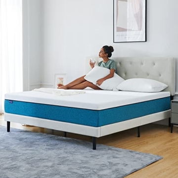 Comfortable IYEE NATURE Queen Mattress Gel Memory Foam