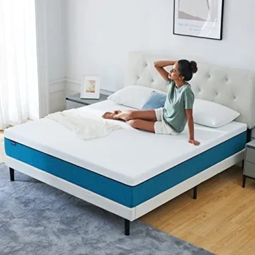 Comfortable IYEE NATURE Queen Mattress Gel Memory Foam