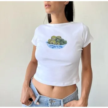 Stylish Women’s Y2K Baby Tees for Modern Fashion