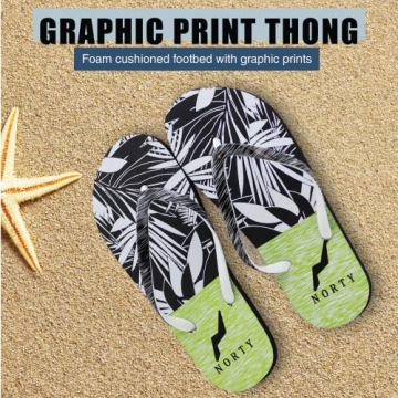 NORTY Women's Flip Flops for Stylish Summer Comfort