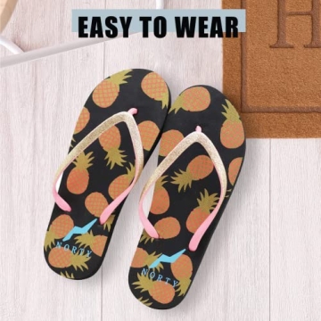 NORTY Women's Flip Flops for Stylish Summer Comfort