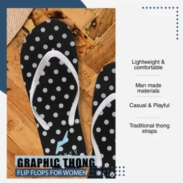 NORTY Women's Flip Flops for Stylish Summer Comfort