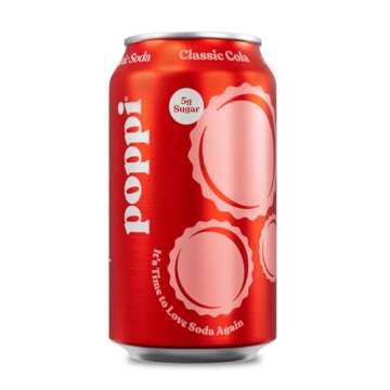 Popi Classic Cola Prebiotic Soda - Guilt-Free Refreshment