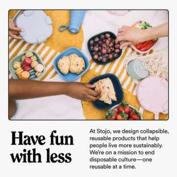 Stojo Collapsible Coffee Cup | 16oz Reusable Travel Mug