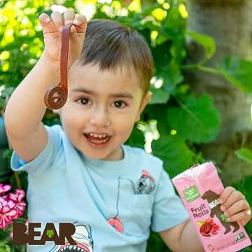 Bear Yoyo Fruit Roll Rasp Mltpk 3.5 OZ