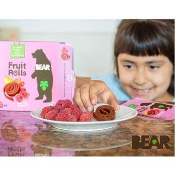 Bear Yoyo Fruit Roll Rasp Mltpk 3.5 OZ