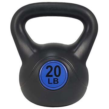 Signature Fitness Kettlebell Set for Home Workouts