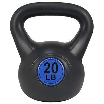 Signature Fitness Kettlebell Set for Home Workouts
