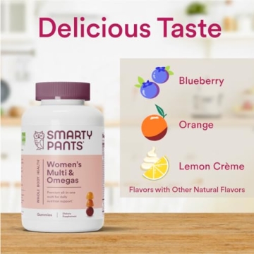 Women's Multivitamin Gummies with Omega 3 & Essential Nutrients