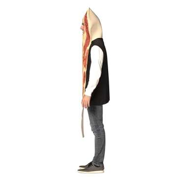 Rasta Imposta Bacon Strip Costume - Hilarious Fun Wear