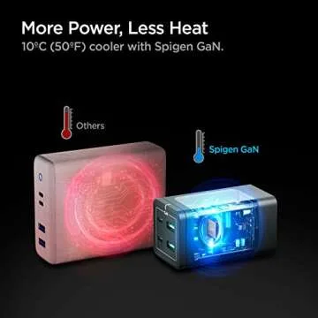 Compact Spigen 120W GaN USB-C Charging Station