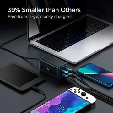 Compact Spigen 120W GaN USB-C Charging Station