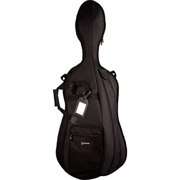 Protec 4/4 Cello Gig Bag - Silver Series: Durable, Stylish & Protective