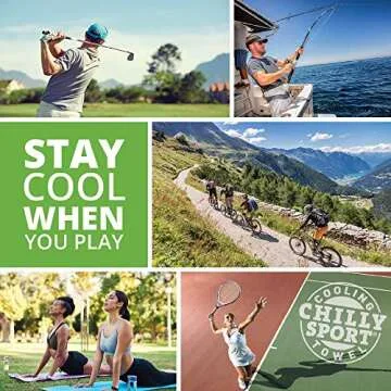 Frogg Toggs Chilly Sport Cooling Neck Wrap for Hot Days