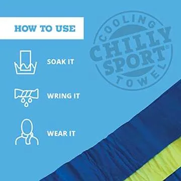 Frogg Toggs Chilly Sport Cooling Neck Wrap for Hot Days