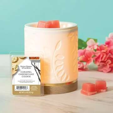 Better Homes and Gardens Scented Wax Cubes 2.5oz 2-Pack (Caramel Cheesecake Cookie)