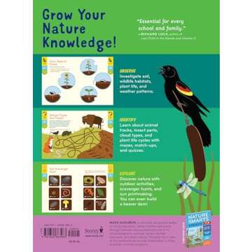 Nature Smarts Workbook, Ages 4–6: Learn about Animals, Soil, Insects, Birds, Plants & More with Na...