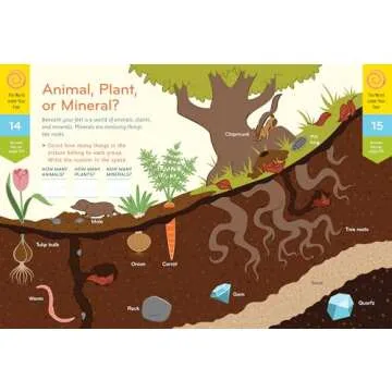 Nature Smarts Workbook, Ages 4–6: Learn about Animals, Soil, Insects, Birds, Plants & More with Nature-Themed Puzzles, Games, Quizzes & Outdoor Science Experiments
