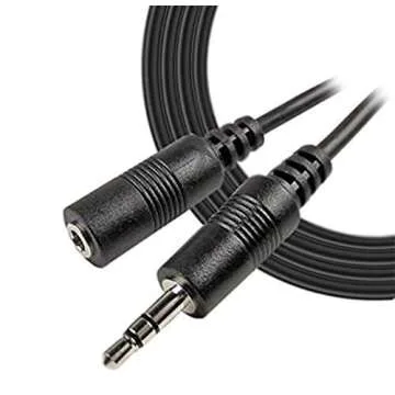iMBAPrice® 25 Feet 3.5mm Male to Female Stereo Audio Cable for Phones, Headphones, Speakers, Tablet...