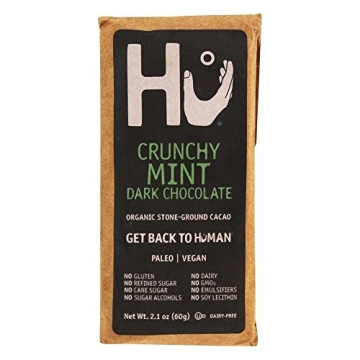 Hu Kitchen Crunchy Mint Dark Chocolate Bars - 2.1 OZ