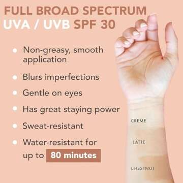 Tinted Sunscreen for Face - SPF 30 Tinted Mineral Sunscreen Face Stick Sun Screen, Tinted Face Sunscreen Stick, Face Sunblock Face Sunscreen for Sensitive Skin, Travel Size Sunscreen, Zinc Sunscreen