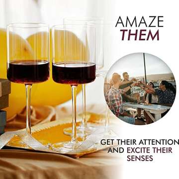 Premium Handcrafted Wine Glasses for Enjoyment