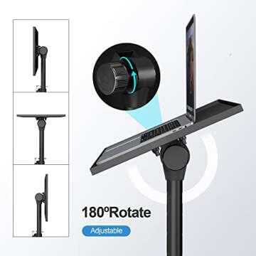 Facilife Projector Stand - Adjustable Height Tripod for Projectors