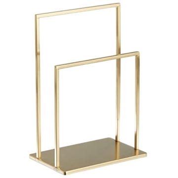 Stylish Metal Fingertip Towel Holder for Bathroom and Kitchen