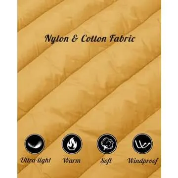 MAGCOMSEN Lightweight Women's Hooded Puffer Jacket