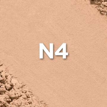 L'Oreal Paris True Match Super Blendable Oil Free Foundation Powder, N4 Light Medium, 0.33 oz, Packaging May Vary