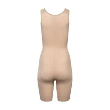 Naomi & Nicole Open-Bust Thigh Slimming Shaping Bodysuit, 7071-Nude-L