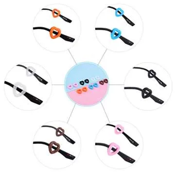 Comfortable Non-Slip SMARTTOP Eyeglass Ear Grips