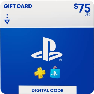 $75 PlayStation Store Gift Card Instant Digital Code