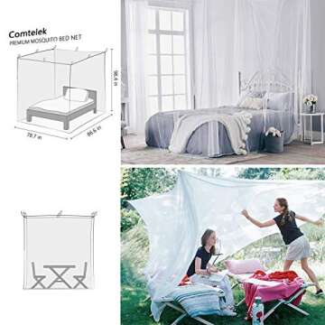 Elegant Mosquito Net Canopy, Premium Bed Protection