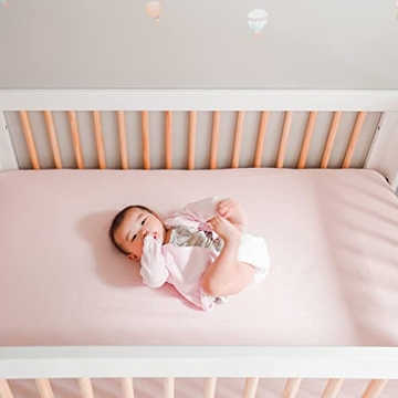 Newton Baby Organic Fitted Crib Sheets - Breathable Comfort